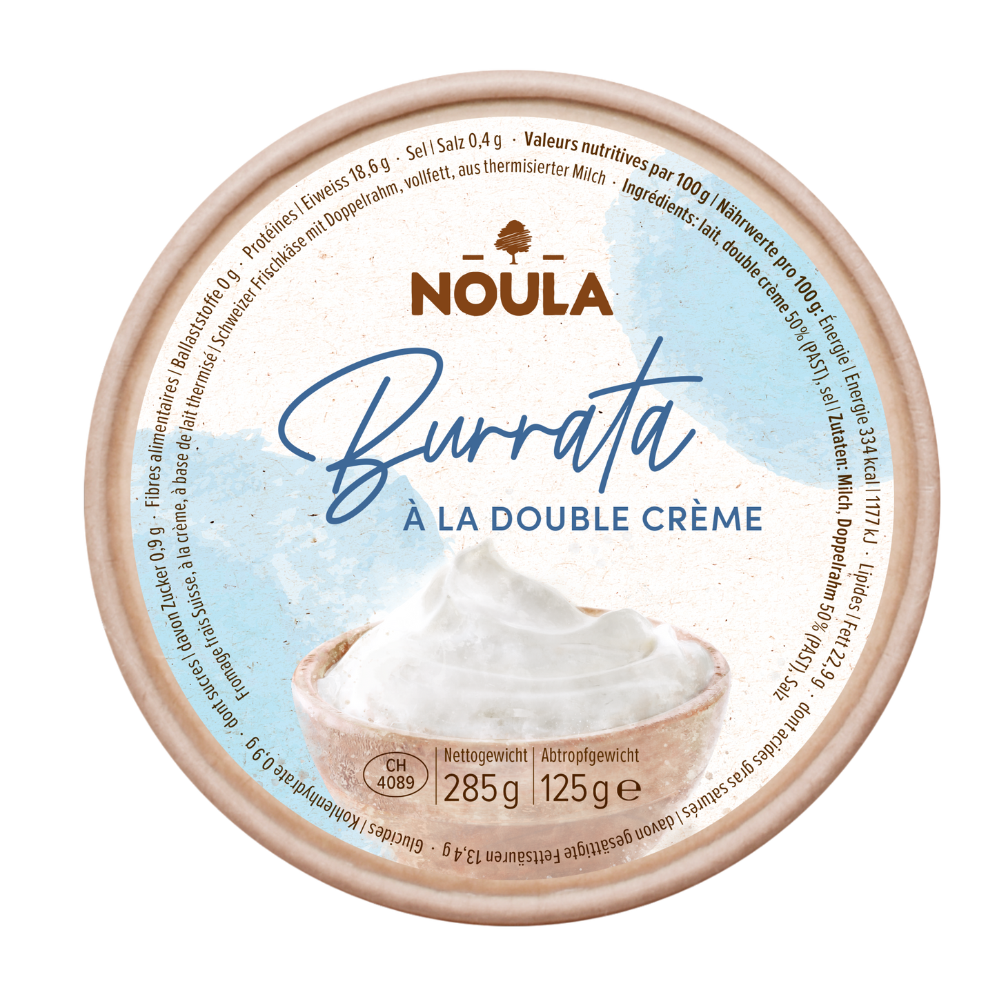 Burrata à la Double Crème 125g