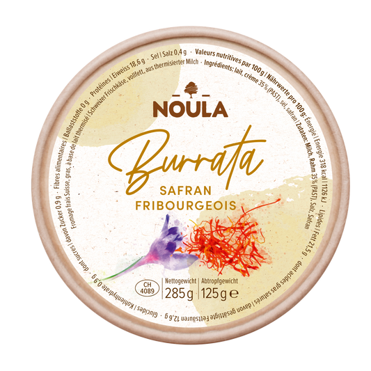 Burrata au Safran Fribourgeois 125g